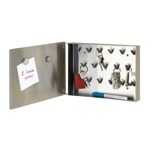 Skrinka na kľúče s magnetickou doskou Wenko Home, 20 x 30 cm-image-4