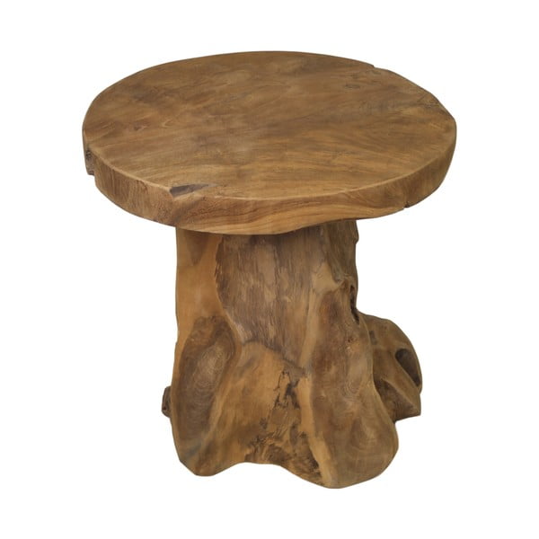Odkladací stolík z teakového dreva HSM collection Kruk Root
