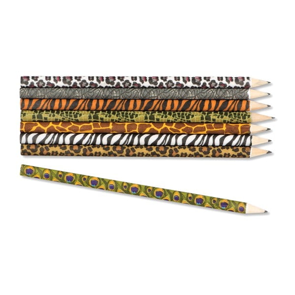 Sada ceruziek so zvieracími motívmi npw™ Safari