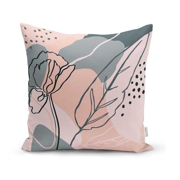 Súprava 4 dekoratívnych obliečok na vankúše Minimalist Cushion Covers Draw Art, 45 x 45 cm-image-2