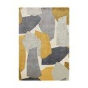 Ručne tkaný koberec z recyklovaných vlákien v okrovo žltej a sivej farbe 160x230 cm Rómy – Asiatic Carpets