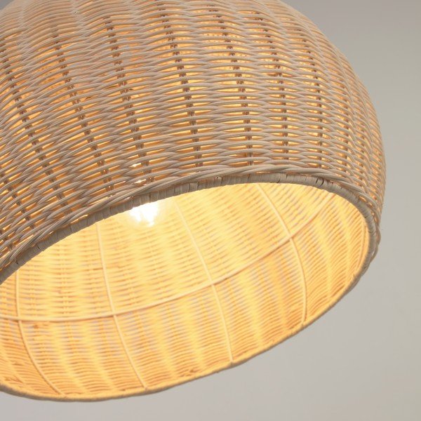 Ratanové tienidlo v prírodnej farbe ø 45 cm Deyarina - Kave Home-image-1