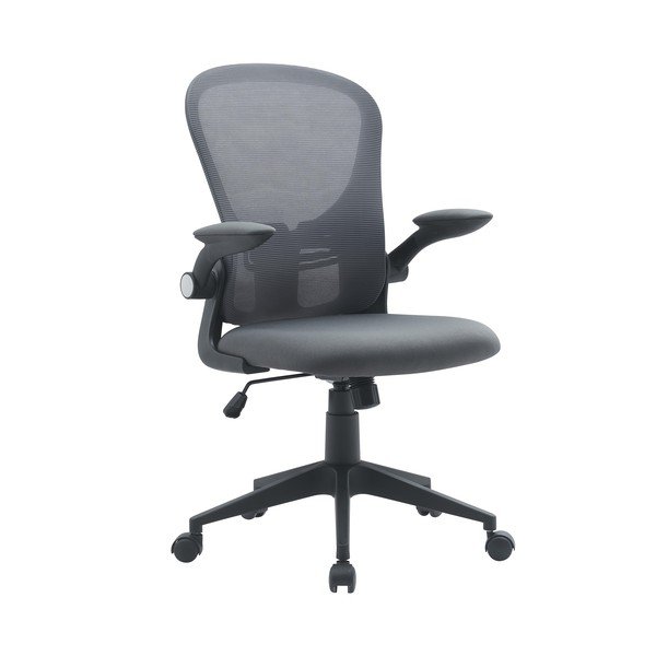 Sivá čalúnená kancelárska stolička Kempton – Yes Everyday