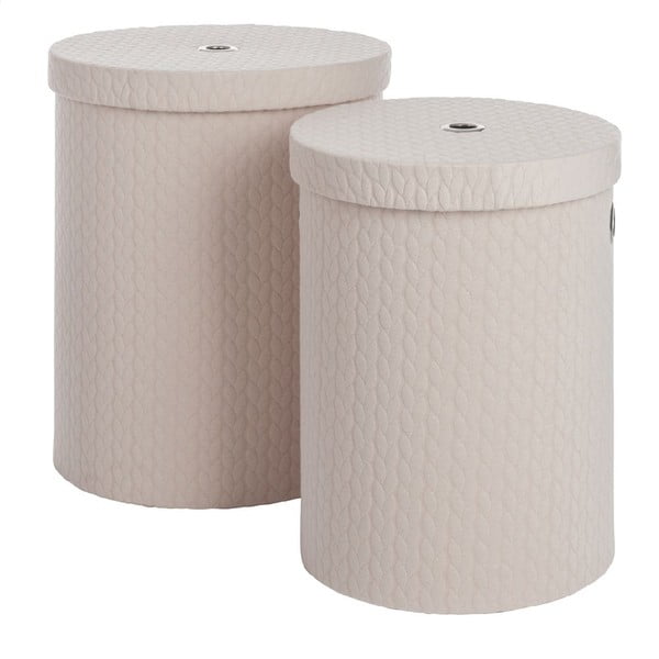 Set 2 boxov Cream Linen-image-1
