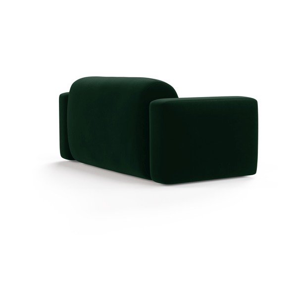 Tmavozelená zamatová pohovka 180 cm Strino – Cosmopolitan Design-image-2