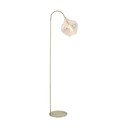 Stojacia lampa v zlatej farbe (výška 160 cm) Rakel - Light & Living