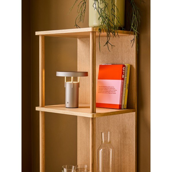 Regál v dekore duba v prírodnej farbe 45x180x37 cm Noblesse – Hübsch-image-3