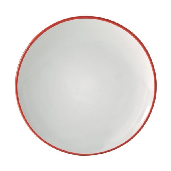Červený dezertný tanier Price & Kensington Cosmos, 20 cm
