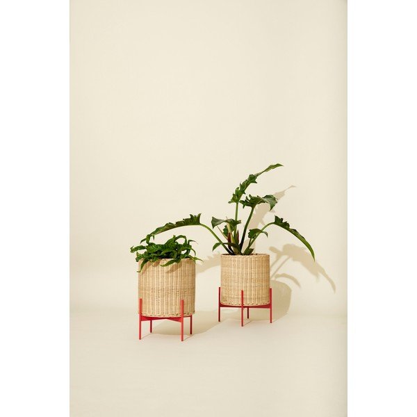 Ratanový kvetináč ø 30 cm Splint – Hübsch-image-1