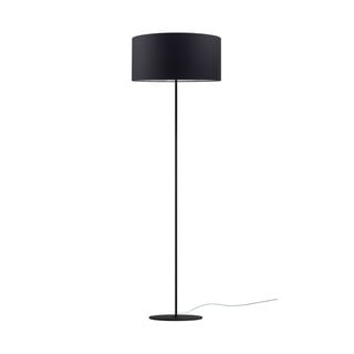 Čierno-strieborná voľne stojacia lampa Sotto Luce MIKA Xl 1F