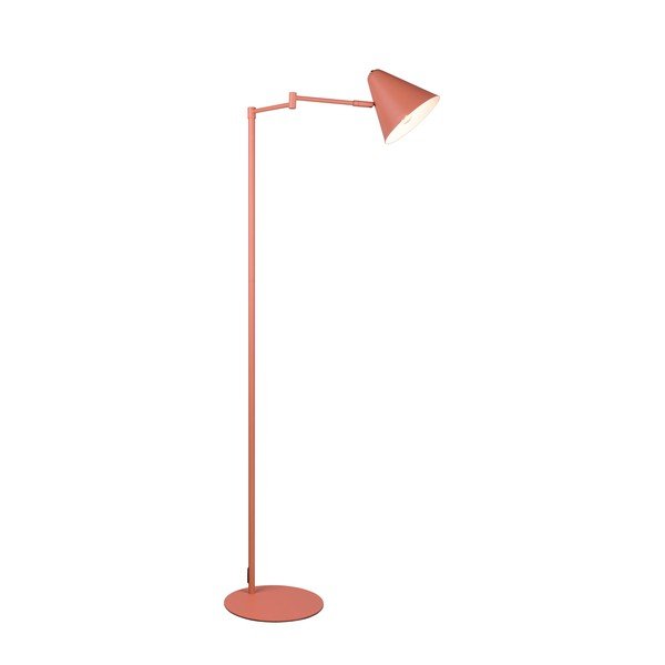 Oranžová stojacia lampa s ohýbateľnou konštrukciou (výška  126,5 cm) Cosima – Trio-image-4