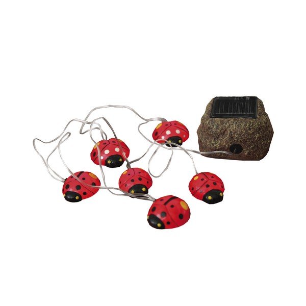 Záhradné svetlo  Solar Energy 6 Light Lady Bugs
