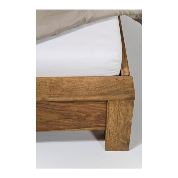Posteľ z exotických drevín Kare Design Authentico Bett, 160 × 200 cm-image-2