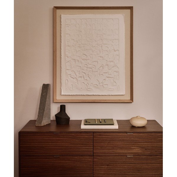 Komoda v dekore orecha v tmavo prírodnej farbe 120x75x50 cm Norlen – Kave Home-image-4