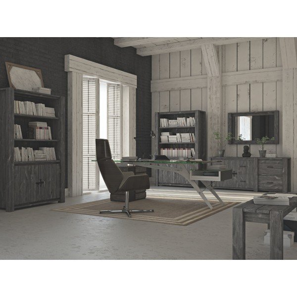 Skrinka Seart z masívnej borovice, 120x77 cm-image-4