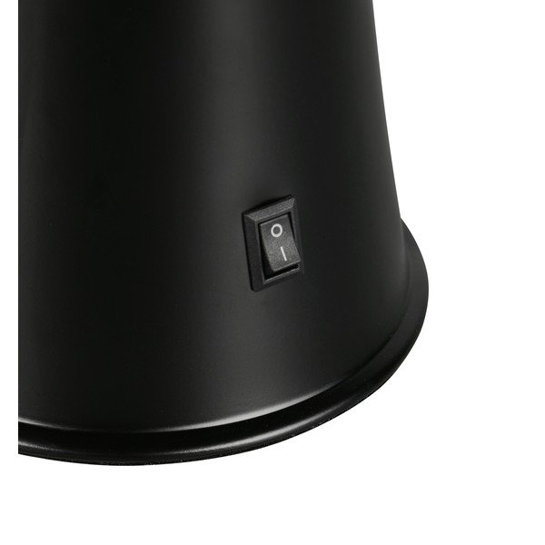 Čierna LED lávová lampa (výška  39,5 cm) Etna – Reality-image-4