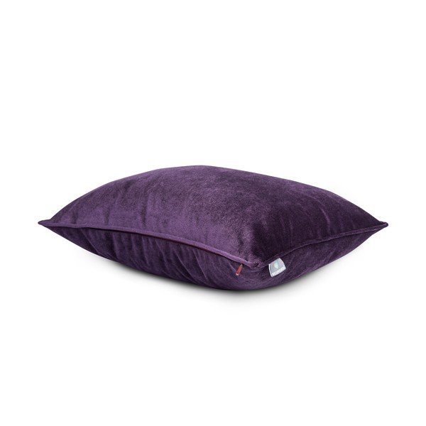 Tmavofialová obliečka na vankúš WeLoveBeds, 40 × 60 cm-image-2