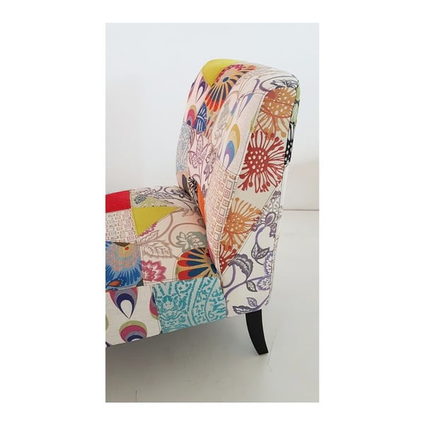 Patchworkové kreslo Castagnetti Met-image-1