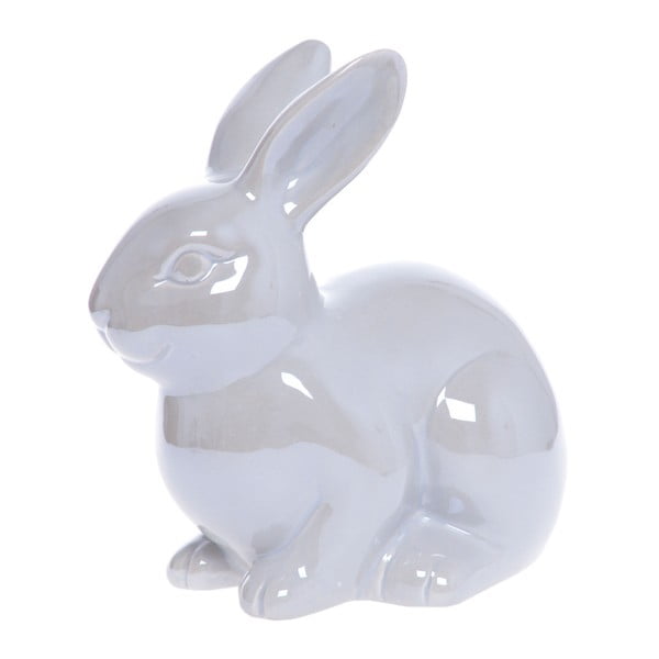 Biela keramická dekoratívna soška Ewax Pearl Rabbit Babette