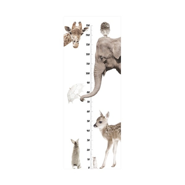 Nástenná samolepka Dekornik I Love Animals, 60 x 160 cm