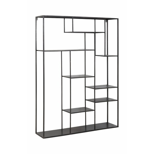 Čierna poschodová kovová polica Talara - Light & Living-image-2