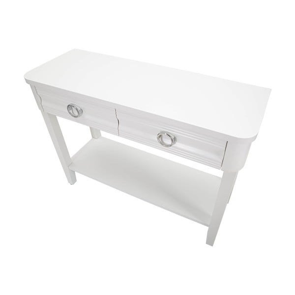 Biely konzolový stolík z jedlového dreva 40x110 cm Shine – Mauro Ferretti-image-4