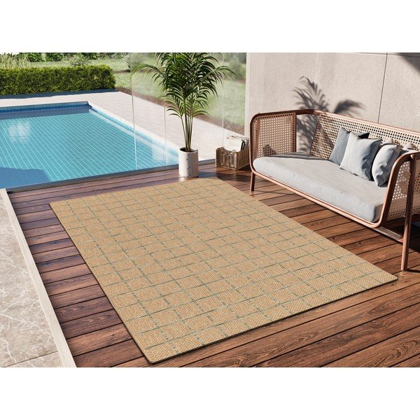 Vnútorný a vonkajší koberec v prírodnej farbe 160x230 cm Pergola – Universal-image-1