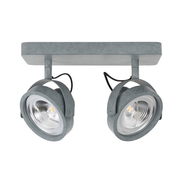 Sivé stropné LED svietidlo Zuiver Dice2