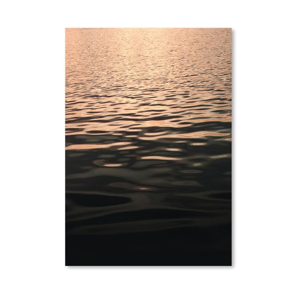 Plagát Americanflat Rose Gold Sunset, 30 × 42 cm