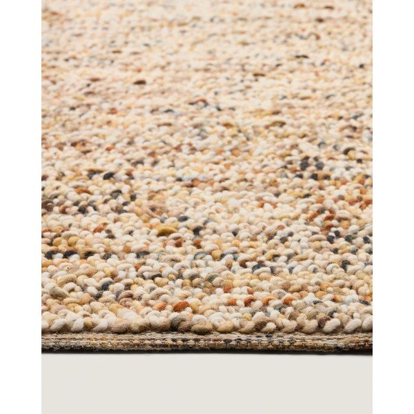 Ručne tkaný vlnený koberec 200x300 cm Elanis – Kave Home-image-3