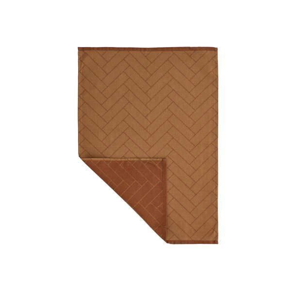 Hnedá kuchynská utierka z bavlny Södahl, 50 x 70 cm-image-2