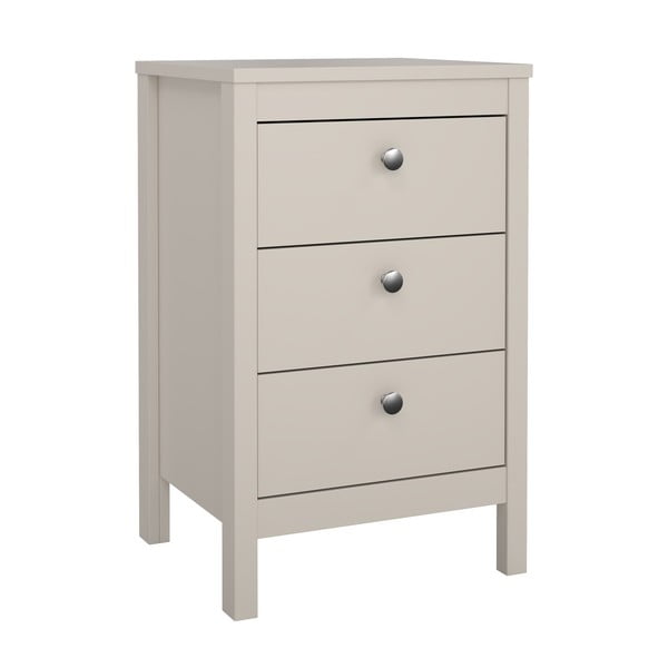 Sivobéžový nočný stolík Madrid – Tvilum-image-4