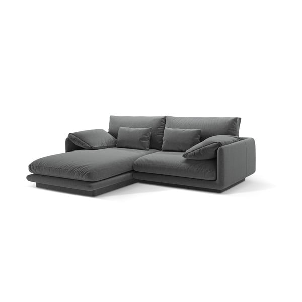 Tmavosivá rohová pohovka (ľavý roh) Torino – Micadoni Home-image-2