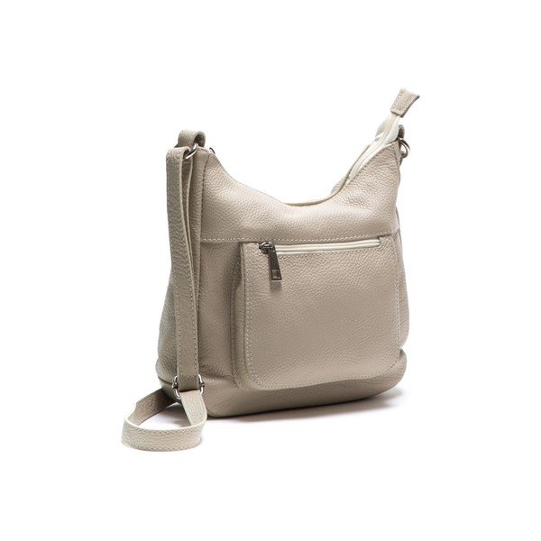 Kožená kabelka Anna Luchini 1172 Beige-image-1