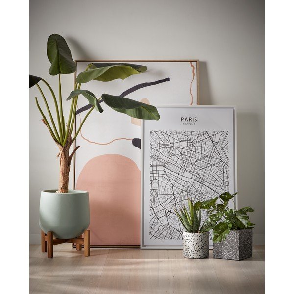 Súprava 2 sivých kvetináčov Kave Home-image-2