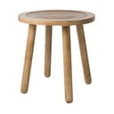 Odkladací stolík z mangového dreva Zuiver Dendron, Ø 43 cm