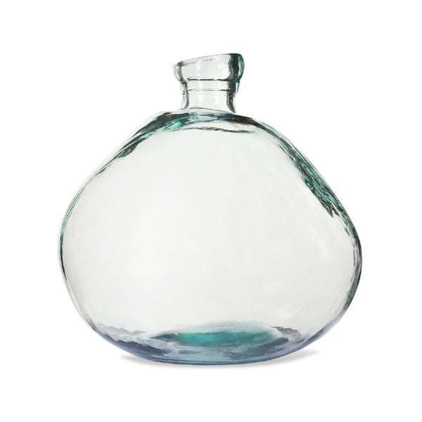 Váza z recyklovaného skla Garden Trading Wells Bubble Wide, ø 33 cm