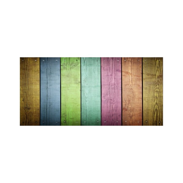 Koberec z vinylu Cocina Tablas Colores, 50x80 cm