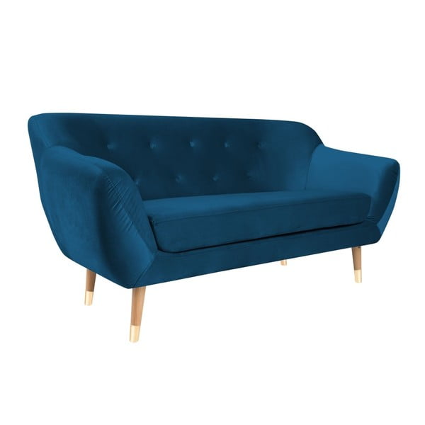 Modrá dvojmiestna pohovka Mazzini Sofas Amelie-image-2