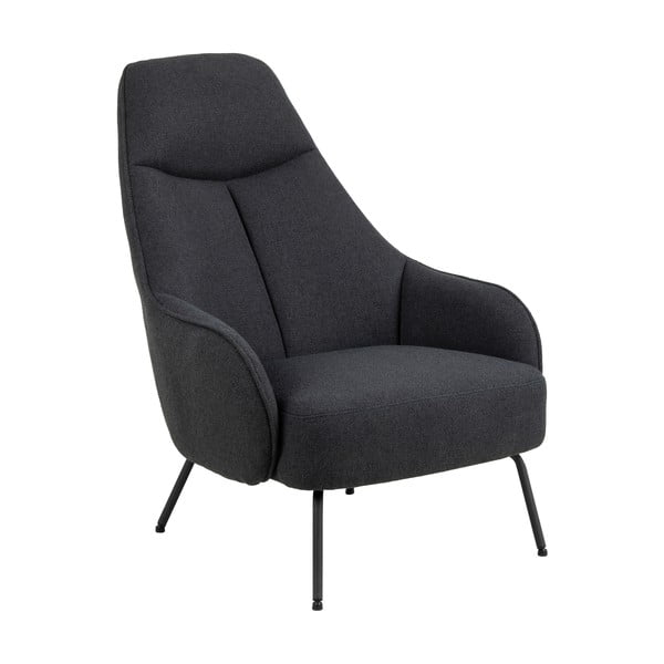 Antracitové kreslo Texas – Actona