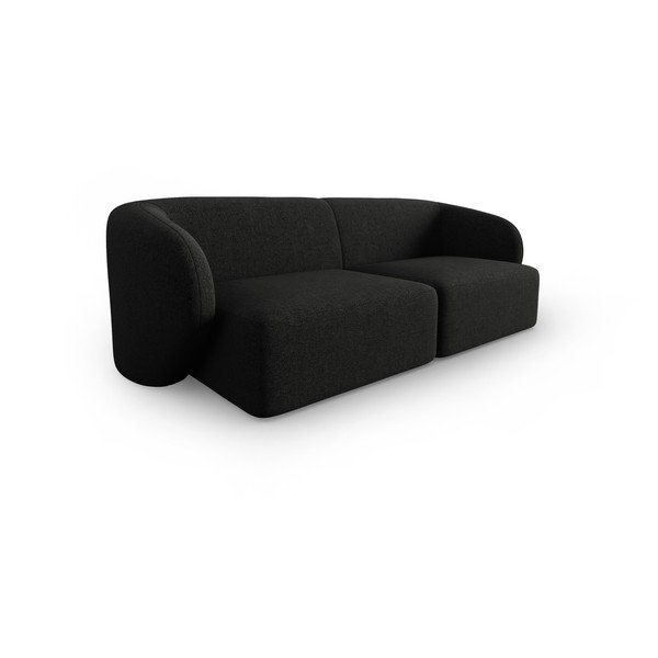 Čierna ženilková pohovka 188 cm Paolo – Milo Casa-image-2