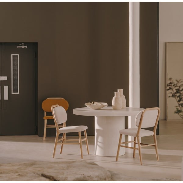 Béžové jedálenské stoličky v súprave 2 ks Helda – Kave Home-image-1