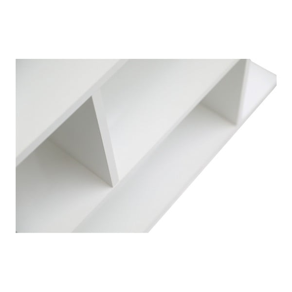 Biela knižnica Esidra Martin, výška 192 cm-image-1