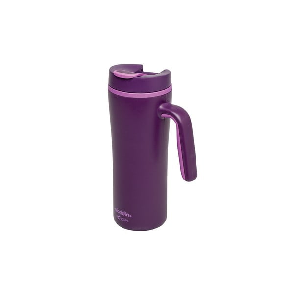 Fialový termohrnček s uchom Aladdin Flip-Seal ™, 350 ml