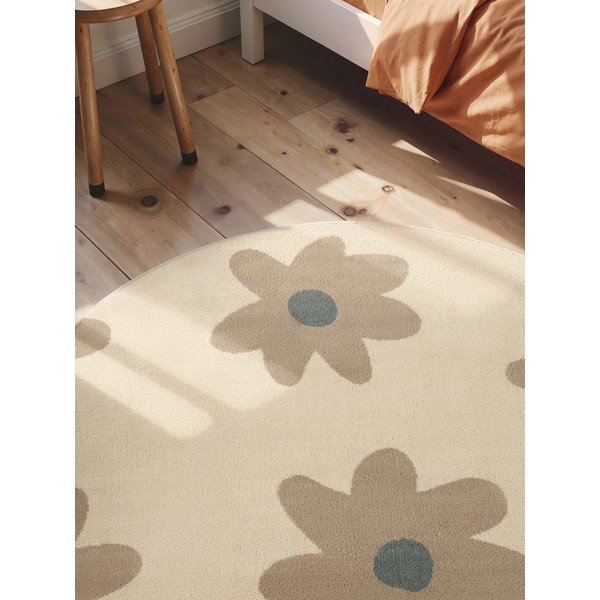 Béžový detský koberec ø160 cm Bloomy – Hanse Home-image-2