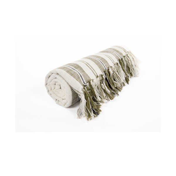 Zelená bavlnená deka 150x200 cm Indira – Tiseco Home Studio-image-2