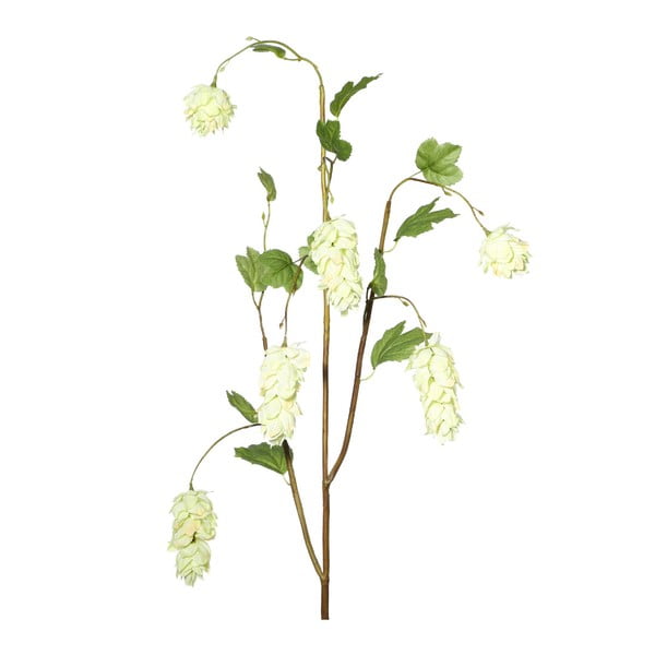 Umelá kvetina s bielymi kvetmi Ixia Lupulus, výška 120 cm
