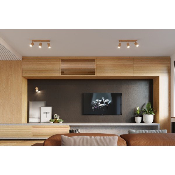 Bodové svietidlo v prírodnej farbe ø 6 cm Ludwik – Sollux-image-3