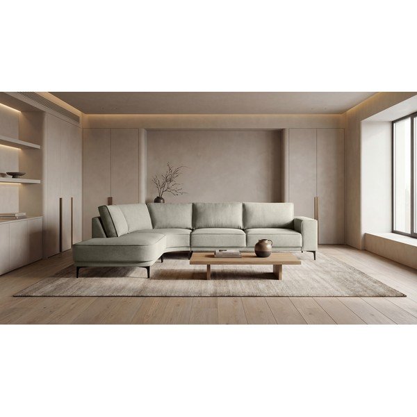 Svetlosivá rohová pohovka (ľavý roh) Copenhagen – Scandic-image-1