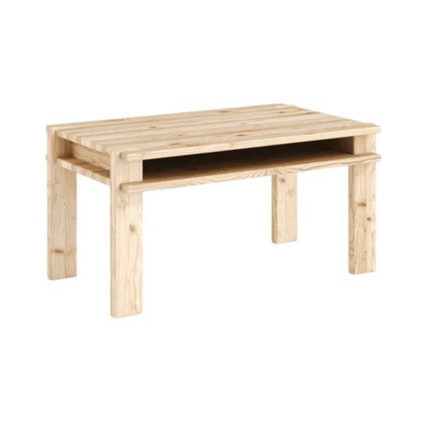 Konferenčný stolík z borovicového dreva v svetlo prírodnej farbe 50x80 cm Tuck – Karup